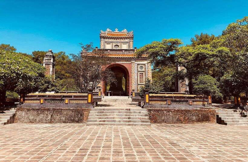 Hue Royal Tombs Tour: Visit Best Pagodas & Mausoleums - Gia Long Tomb: space, distance, and a quieter visit