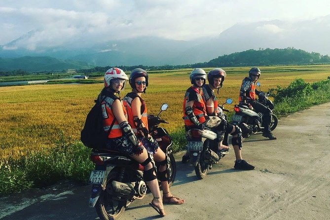 Hue to Hoi An ( Hoi An to Hue) Top Gear with Lefamily Riders Tours ( 1 way) - Da Nang adds an urban and coastal change