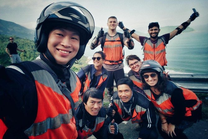 Hue to Hoi An ( Hoi An to Hue) Top Gear with Lefamily Riders Tours ( 1 way) - The Marble Mountains bring caves and stone temples