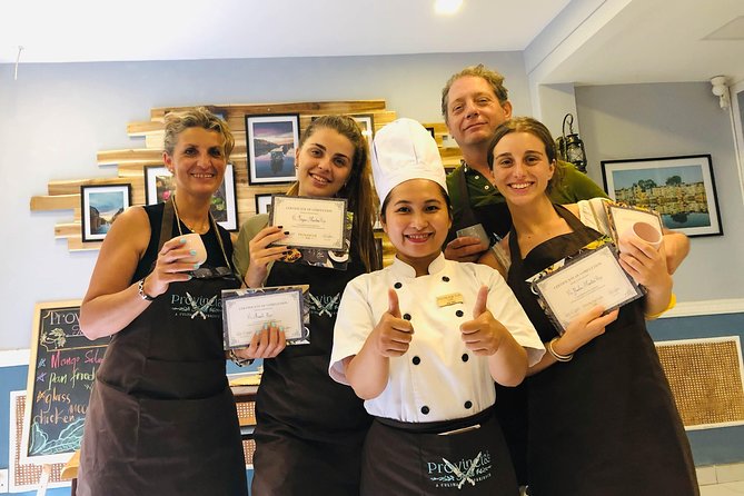 Immersive Cooking Class & Wet Market Tour by Local Chef +Cookbook - Eating your own Vietnamese cooking