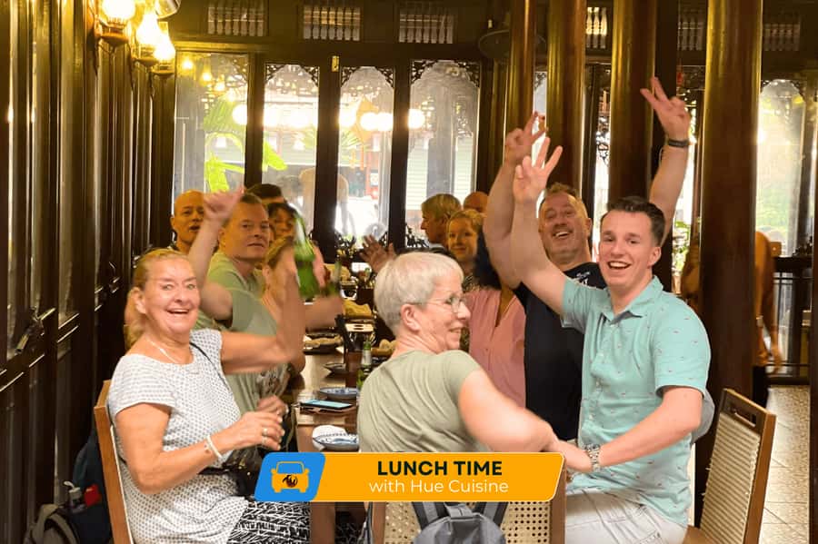 Imperial City, Hue: Day Tour from Hoi An and Da Nang - Lunch with the flavors of Hue