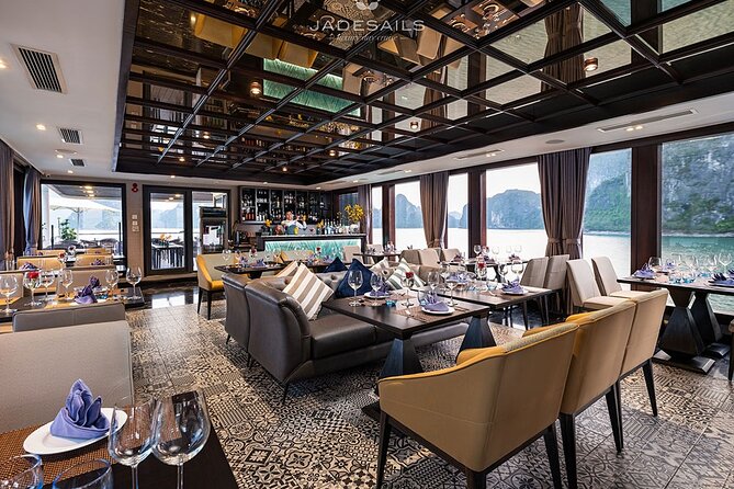 Jade Sails – Halong & Lan Ha Bay The Most Luxurious Day Tour - A buffet lunch with room for dietary requests