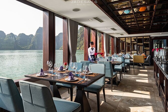 JADESAILS CRUISE-The Most Luxurious Day Tour in Ha Long Bay & Lan Ha Bay - Hanoi transfers and the true length of the day