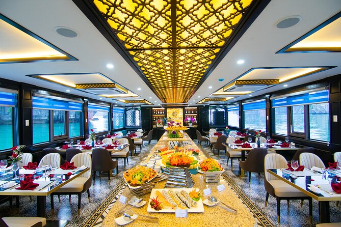 La Casta Cruise - Luxury Day Tour in Halong Bay (Expressway- Limousine) - Walking into Sung Sot Cave