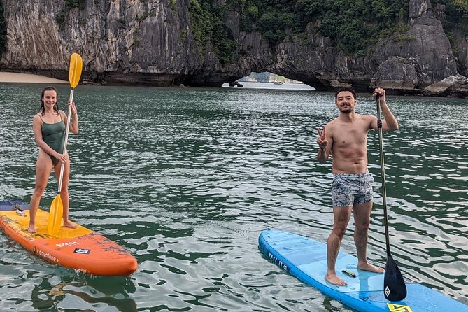 Lan Ha Bay day tour from Cat Ba, Hanoi - Serenity Boutique Cruise - Seafood lunch aboard Serenity Premium Cruise