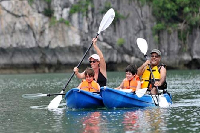 Lan Ha Bay Day Tour from Hanoi – All-Inclusive Cruise Experience - Kayaking, swimming, and a boat-deck slide