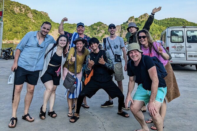 Lan Ha Bay Full Day Boat Tour from Hanoi/ Cat Ba - Cai Beo Fishing Village and the first hour on the water