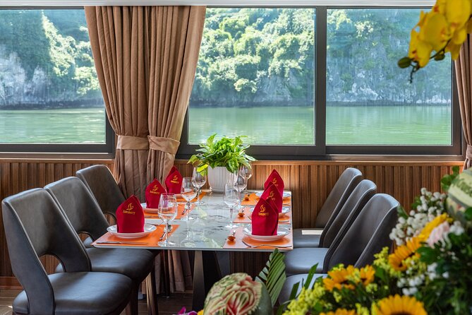 Lan Ha Bay full-day tour from Hanoi, Hai Phong - Serenity Cruises - Cruising into Lan Ha Bay