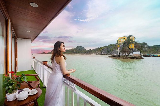 LEADING: All inclusive 3D/2N on cruises in HALONG - many options - Day two: caves, Cat Ba biking, and a slower morning