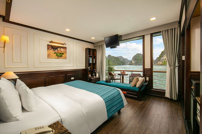 Luxury Cruise 5 star Top Tier Lan Ha bay 2D1N/ 3D2N - Hanoi pickup and the road to Tuan Chau Island