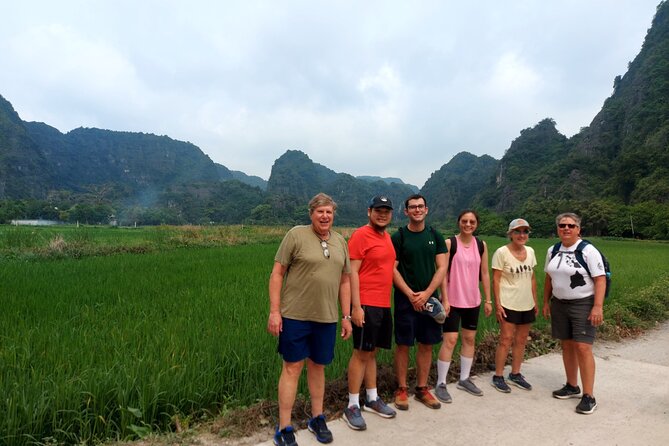 Luxury Ninh Binh Full Day Tour From Hanoi (Trang An - Hoa Lu) - Cycling through rice fields and limestone peaks