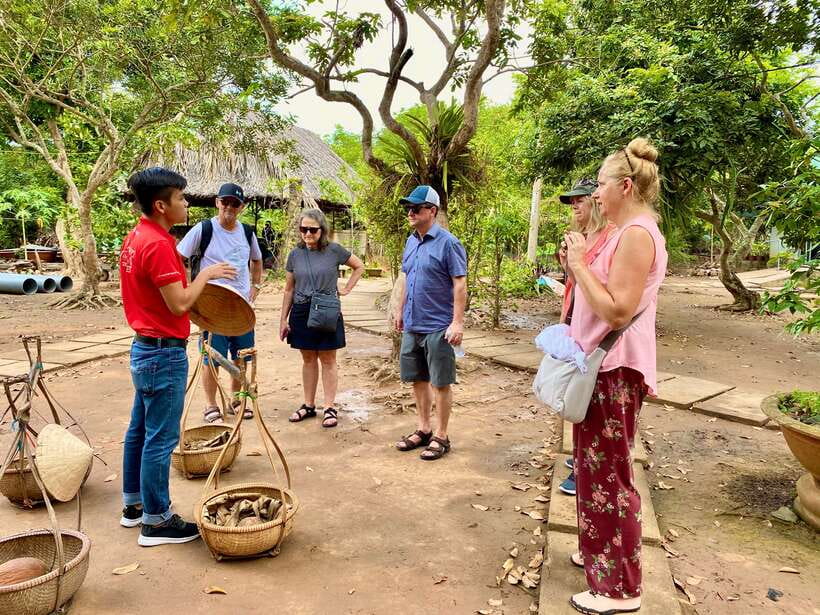 Mekong Delta 2 Days: Floating Markets & Cultural Exploration - Orchards, sweets, folk music, and village life