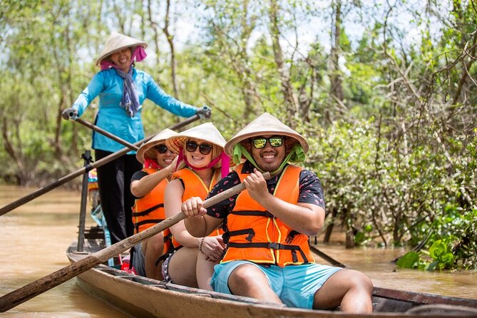 Mekong Delta Discovery Tour from Ho Chi Minh - Riding the Xe Loi motorized cart