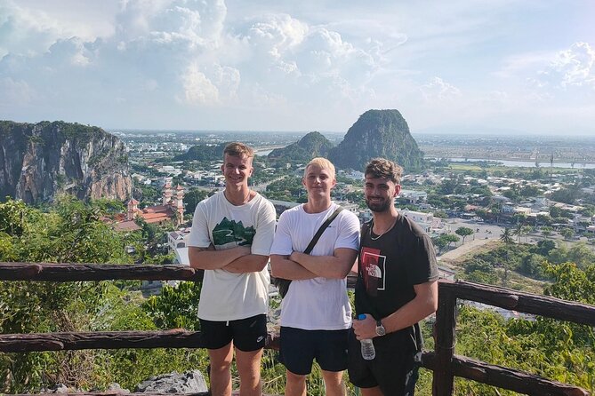 Morning Small group to Marble Mountains - Am Phu Cave - Monkey Mountain - Monkey Mountain and the giant Lady Buddha