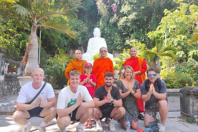 Morning Small group to Marble Mountains - Am Phu Cave - Monkey Mountain - Transport, lunch, and the real value of $26