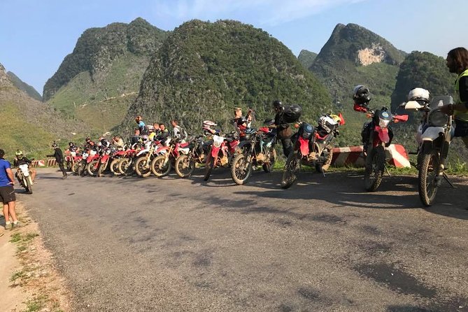 Motorcycle Dirt Bike 2 Days Off The Beaten Track + Privater Room - Day two: Ma Pi Leng Pass and the Nho Que River