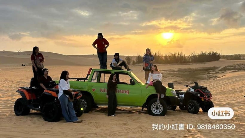 Mui Ne: Group Tour & Sunrise/Sunset Quad Bike Adventure - Red Sand Dunes and the choice to linger