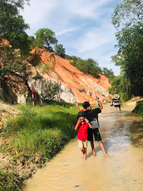 Mui Ne: Sunrise /Sunset Jeep Tour with Quad Bike ATV & Guide - Walking through Fairy Stream