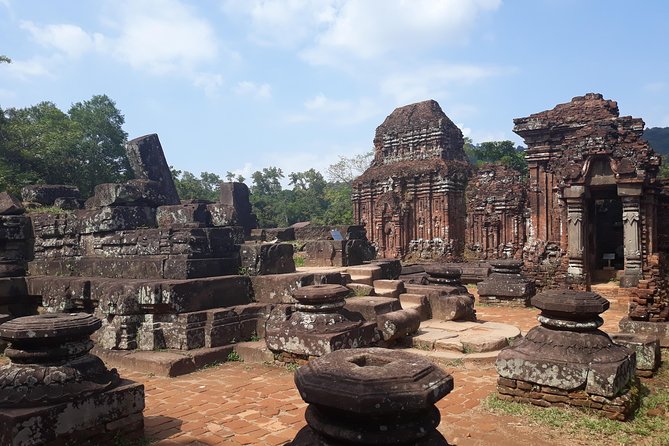 My Son Sanctuary and Marble Mountains from HOI AN OR DA NANG - Marble Mountains, caves and shrines below the stone