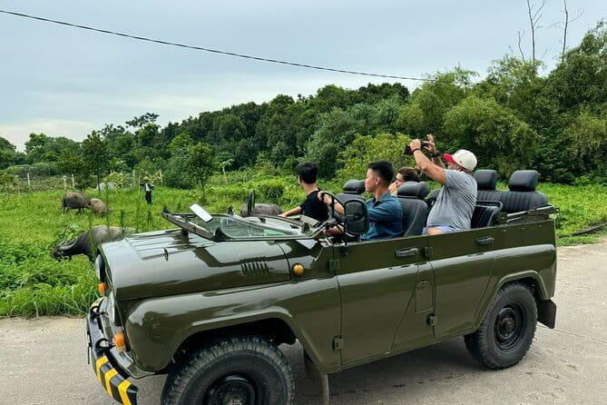 Ninh Binh Army Jeep see Highlight Start From Hanoi By Limousine - Why the jeep is the heart of the day