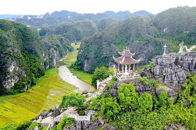 Ninh Binh Daily Tour: Hoa Lu -Mua Cave -Tam Coc- Bike-Swimming with Sunset Party - Lunch at a bungalow and a useful mid-day pause