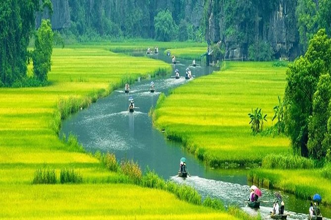 Ninh Binh Full-Day Tour Hoa Lu Tam Coc Cycling, Boat,Buffet Lunch - Transport, group size, and the long return