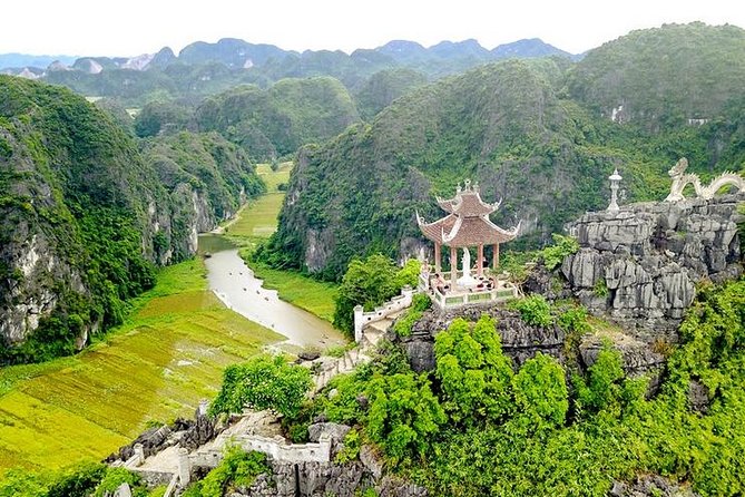 Ninh Binh Highlights Hoa Lu/Bai Dinh-Trang An/ Tam Coc- Mua Cave - Tam Coc and Bich Dong for a gentler rural side