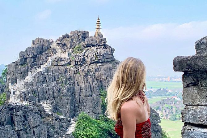 Ninh Binh Hoa Lu Tam Coc Mua Cave Boat & Bike Day trip from Hanoi: best selling - Mua Cave and the nearly 500-step climb