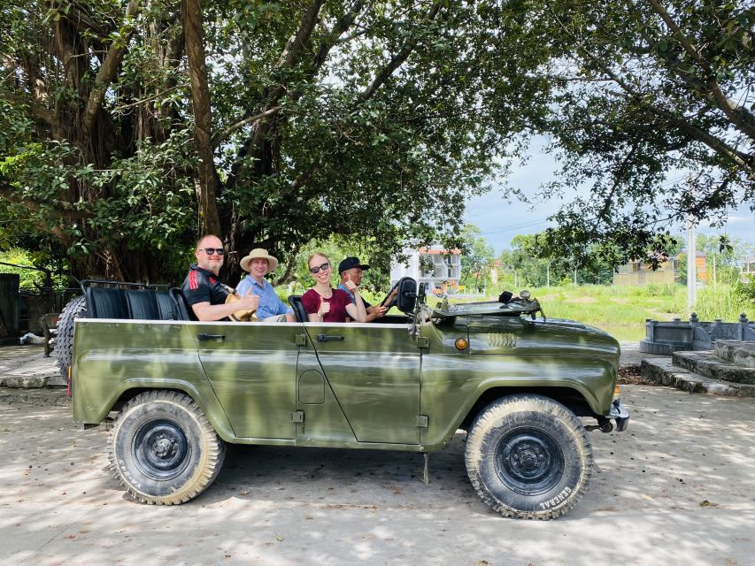 Ninh Binh Jeep Tours From Hanoi: Jeep + Boat + Daily Life - A 1.5-hour boat ride through three caves