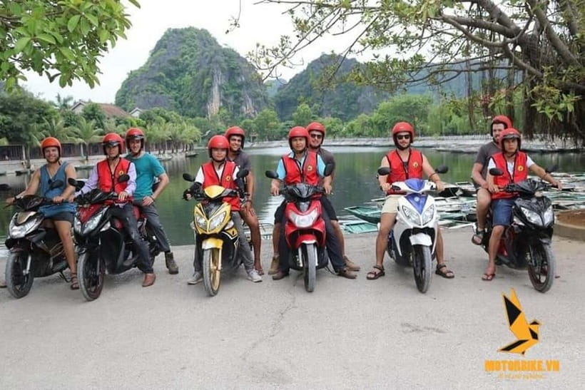 Ninh Binh Sunset Motorbike: Mua Cave, Coi Khe & Hoa Lu Town - The ride from Ninh Binh to Coi Khe