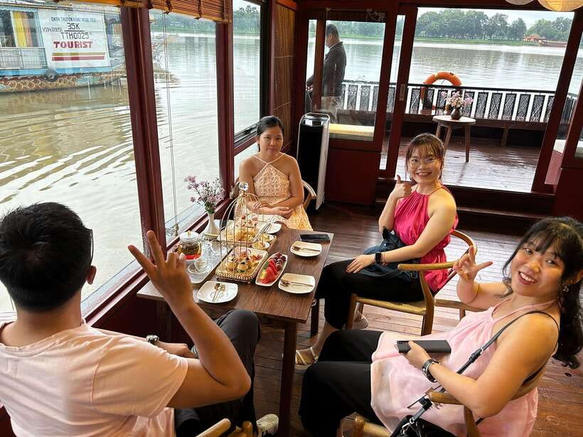 Official Hue: Dragon Boat, Imperial Citadel, & Market tour - Khai Dinh Tomb’s very different design