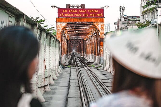 Old Quarter Food Tour in Hanoi - Long Bien Bridge and the first plates