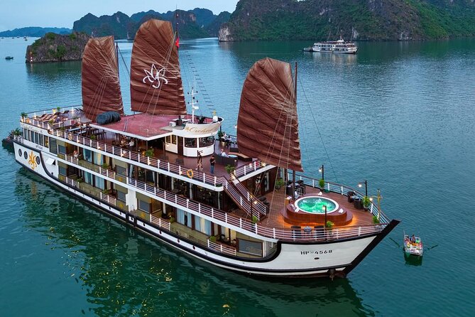 Orchid Cruises 2Days/1Night 5 Star All included - Boarding from Hanoi at 9:00 a.m.