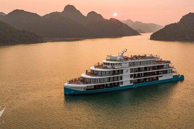 Orchid Cruises 2Days/1Night 5 Star Cruises - Thien Canh Son Cave and the meaning of a short shore visit