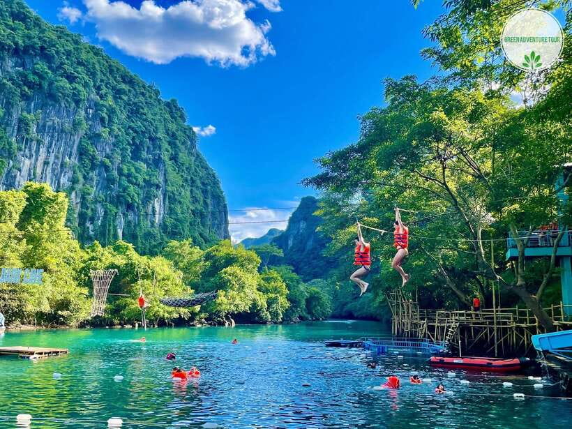 Phong Nha: Cave Exploration and Zipline Dark Cave Tour - A full day from your Phong Nha hotel
