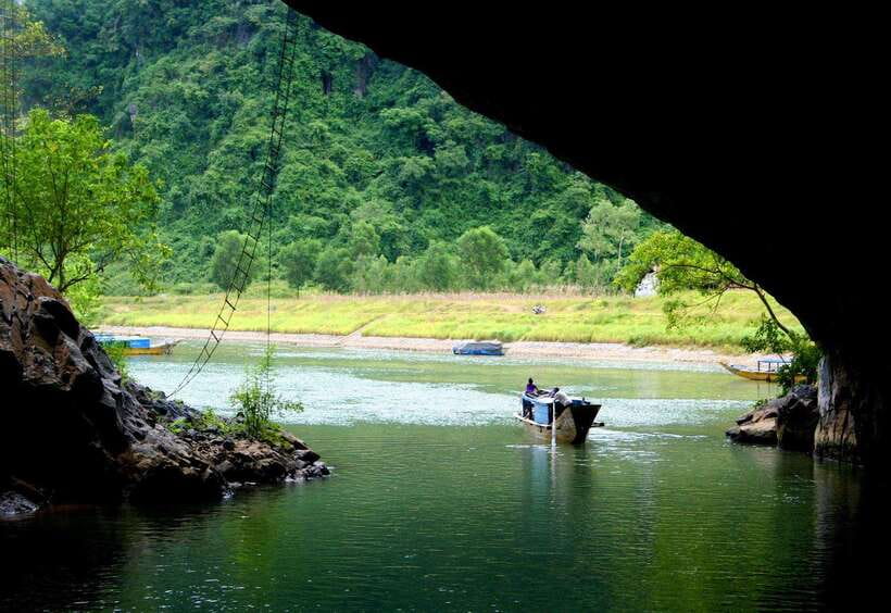 Phong Nha Cave & Paradise Cave: Guided Tour Boat & Explore - Reaching Paradise Cave by electric vehicle and forest path