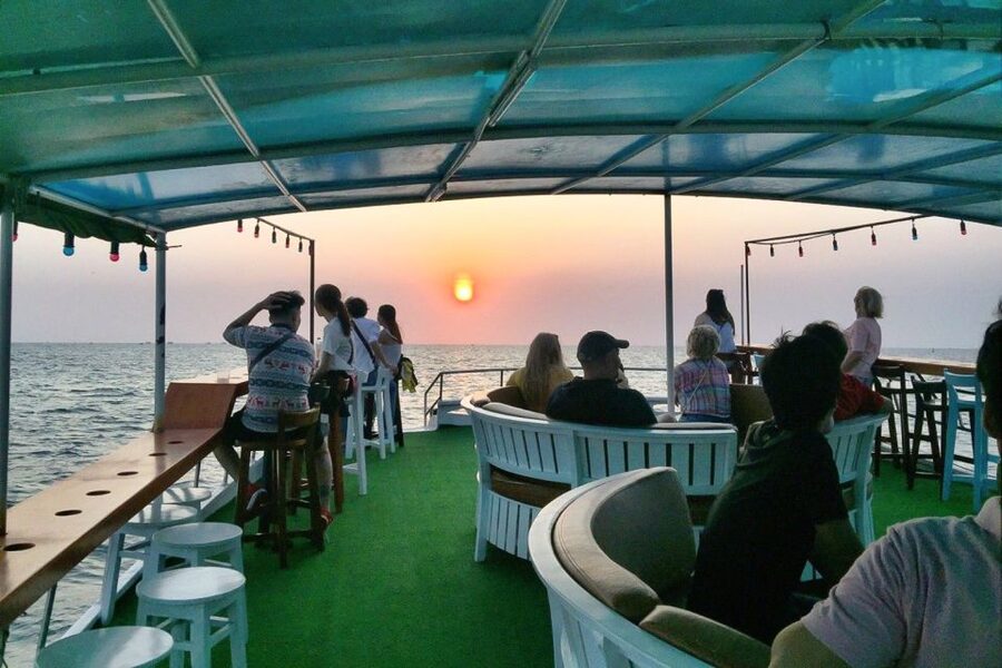 Phu Quoc Sunset and Night Squid Fishing with Dinner - Sunset before the fishing begins