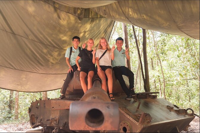 Private Cu Chi Tunnels Tour By Car | Saigon Adventure - Tapioca and pandan tea add a local pause