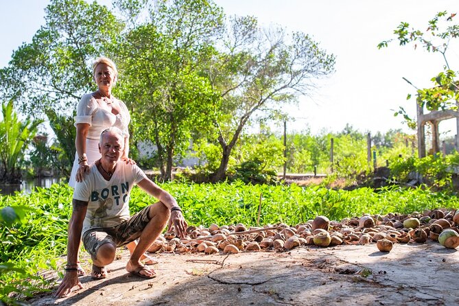 Private ecotour in Can Tho: floating market-nature reserved - Rice fields and the long ride home