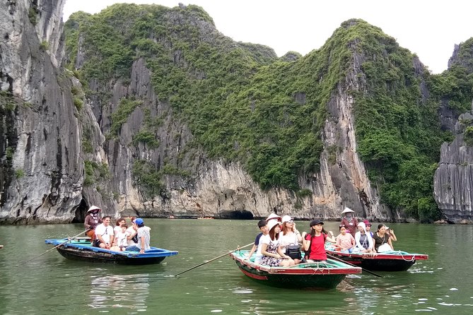 Private Ha Long bay day trip(From Hanoi city or Halong harbour) - Boarding the boat at Ha Long Harbour