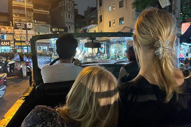 Private Hanoi Sightseeing Tour by Army Jeep - Street food and a rooftop drink to finish