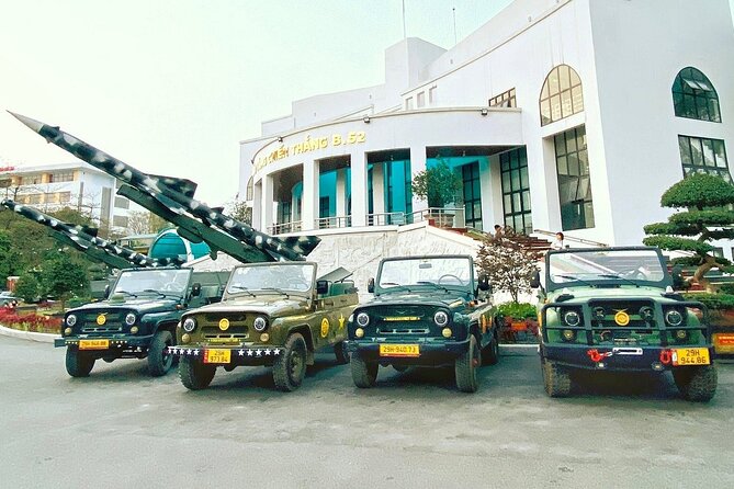 Private Hanoi Sightseeing Tour by Army Jeep - Huu Tiep Lake and the downed B-52