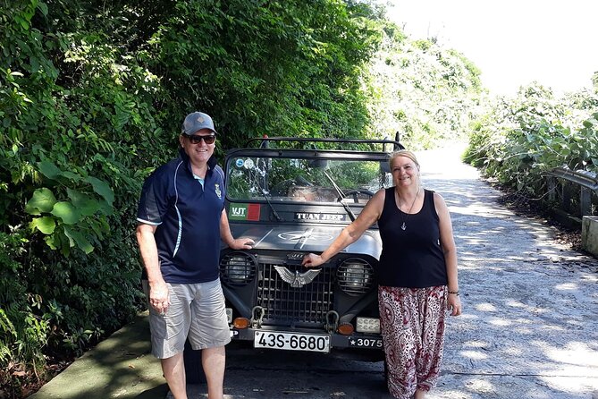 Private Jeep tour Monkey Mountains -Son Tra and Marble by SUV car - The Jeep ride up Son Tra Peninsula