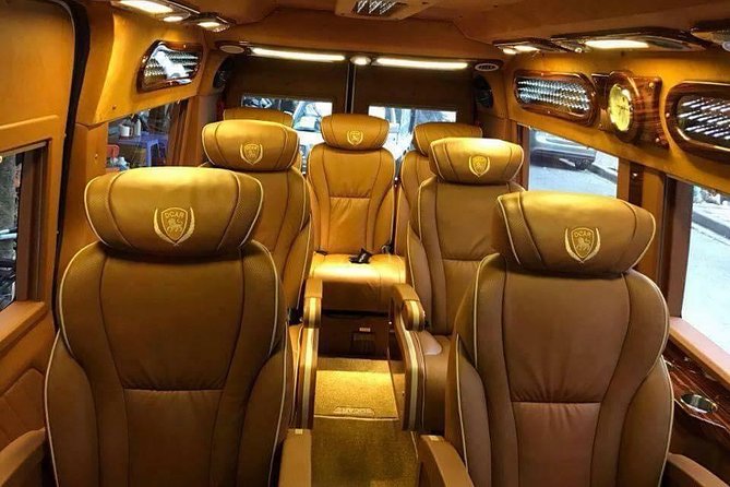 Private Transfers Hanoi <=> Halong One Way by Limousine Vehicles - Inside the eight-seat limousine