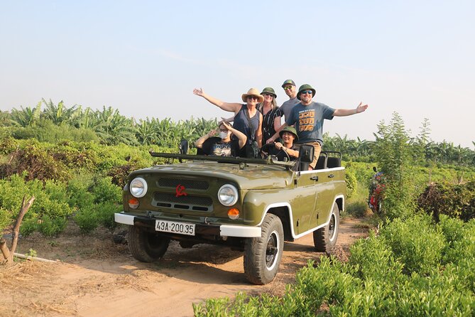 Red River Delta Countryside+ Rural Villages, rice Paddies fields - The ride out through Hanoi and the village roads