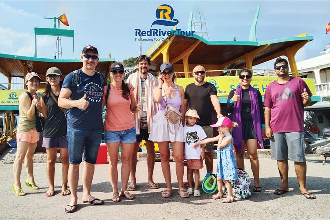 RED RIVER TOUR (Share group): DISCOVERY 3 ISLANDS BY BOAT - Lunch on the boat from 12:30 to 1:00