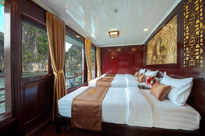Renea Cruises - BEST Small Boat in Bai Tu Long & Halong Bay - Sunset and overnight comfort
