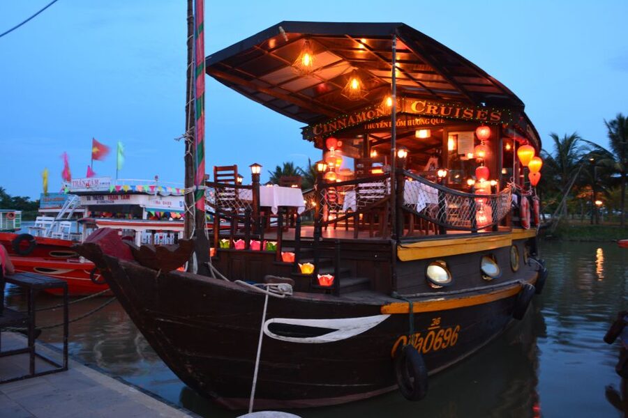 Romantic Sunset Dinner Cruise in Hoi An - Setting out from Cinnamon Cruises at 16:45