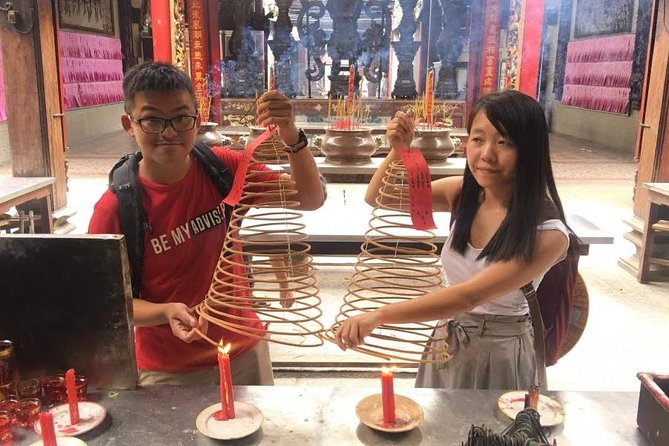 Saigon Afternoon City Historical Scooter Tour |Opt: Ao Dai Riders - Jade Emperor Pagoda and a different side of the city