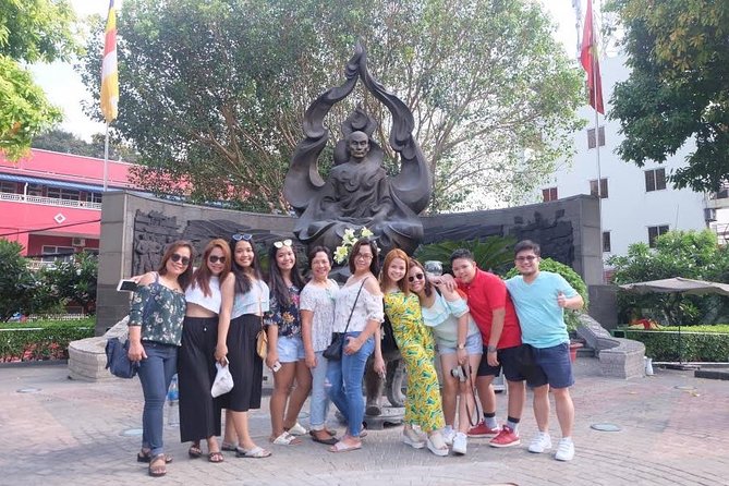 Saigon Afternoon City Historical Scooter Tour |Opt: Ao Dai Riders - Notre Dame Cathedral and the Central Post Office